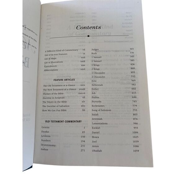 Nelsons New Illustrated Bible Commentary Hardcover Book Religious - Picture 6 of 14